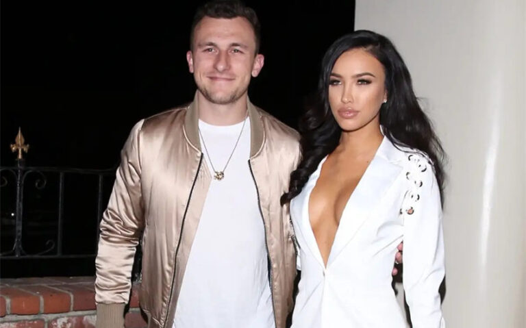 Johnny Manziel and Bre Tiesi