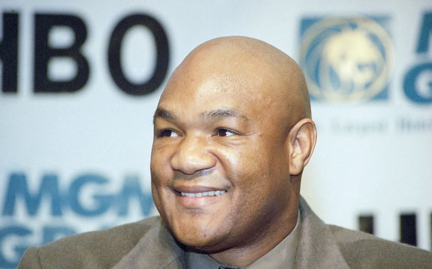 george foreman's wife